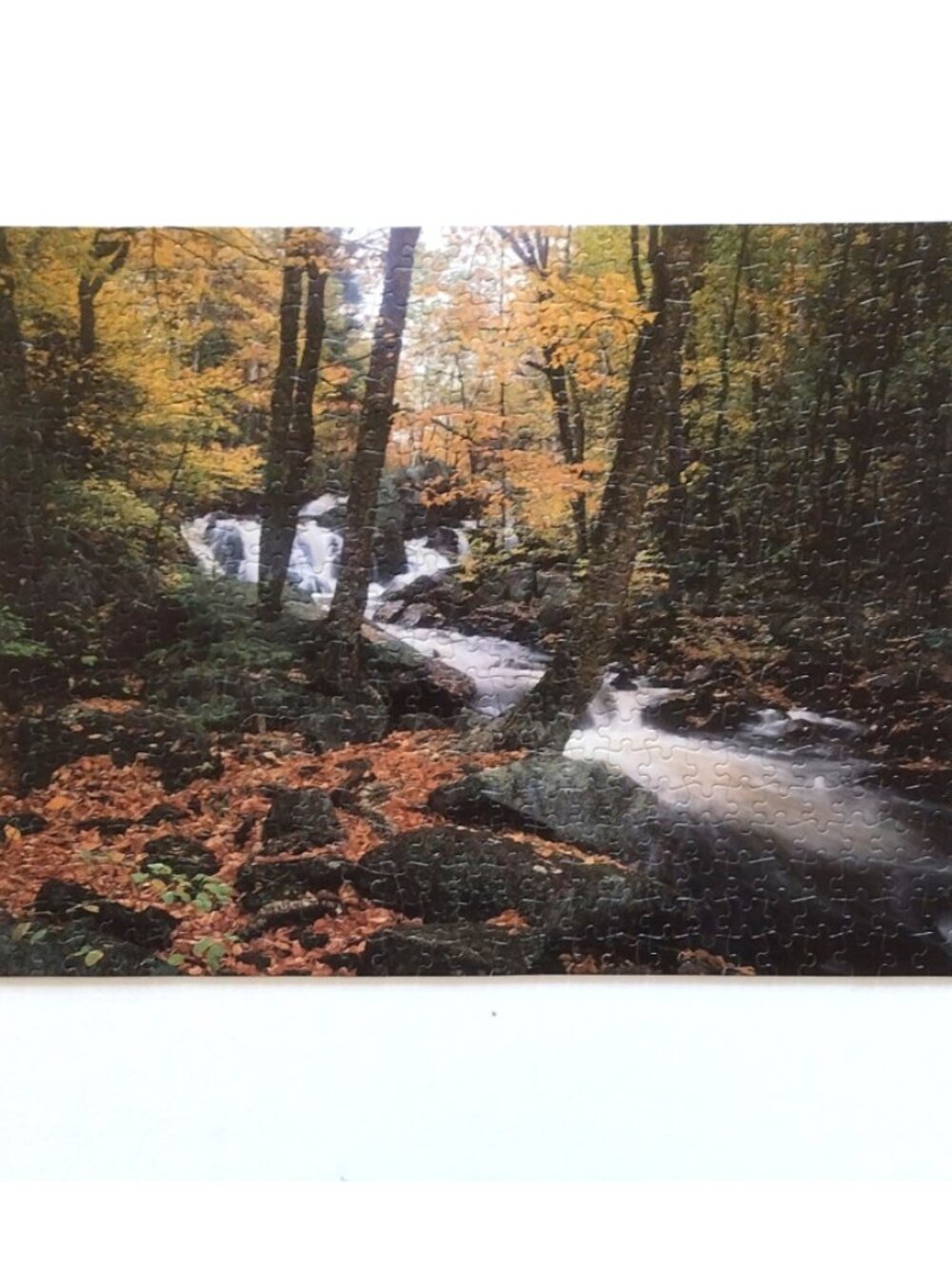 Vintage 1996 Puzzle Ellis Falls ME Merrigold Press (Very Challenging) - Complete